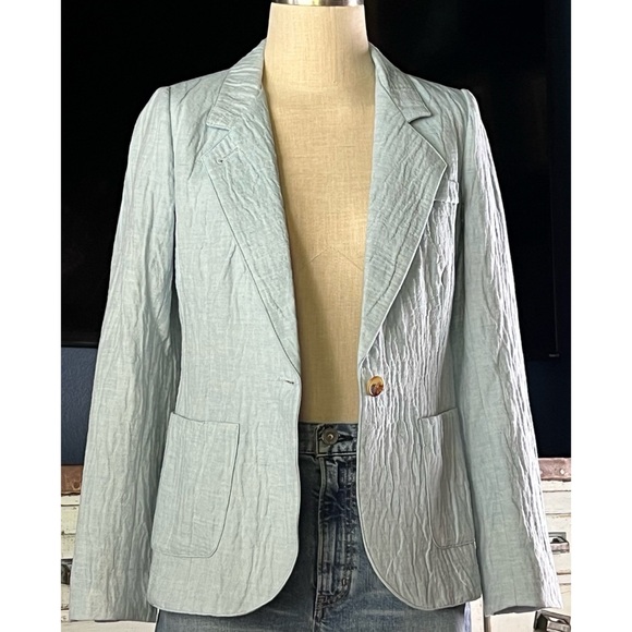 Smythe Dickens Chambray Blazer 6 - Picture 5 of 16